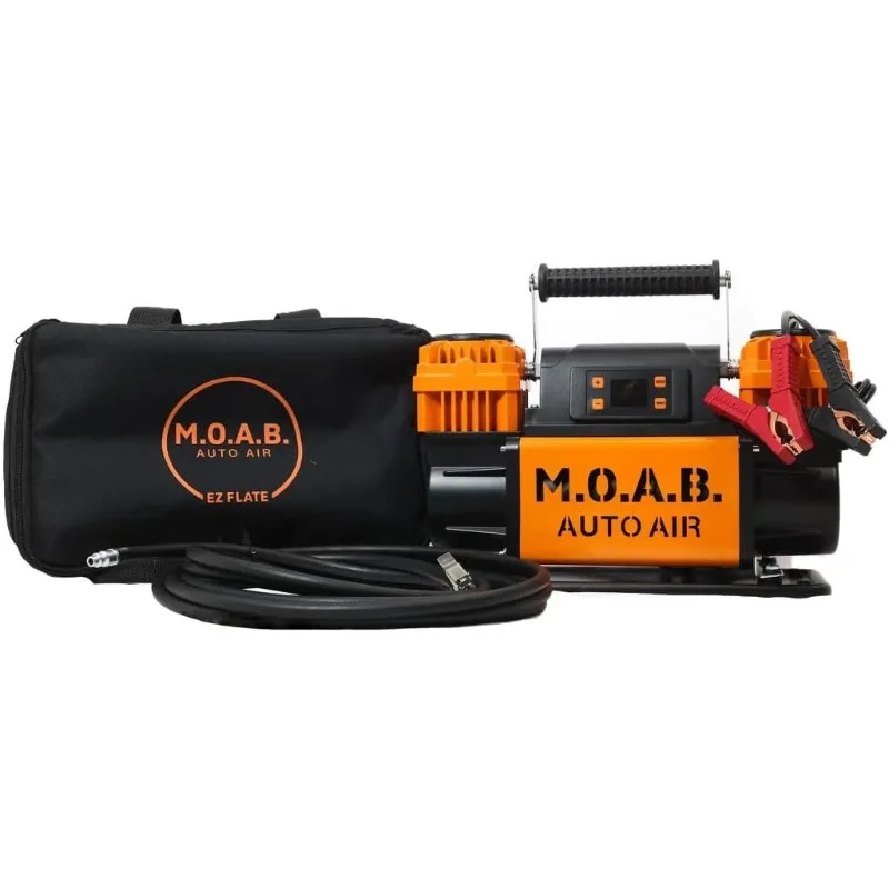 

O.A.B. Auto Air Compressor w/LCD Display, Set Target Pressure, dual air compressor, 10.6 CFM Offroad Air Compressor 4