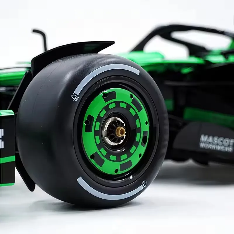 Cada 1:8 MOC Sauber التقنية الخضراء F1 بنة الطوب C44 سيارة رياضية ألعاب البناء مجموعة للبالغين هدايا الاطفال