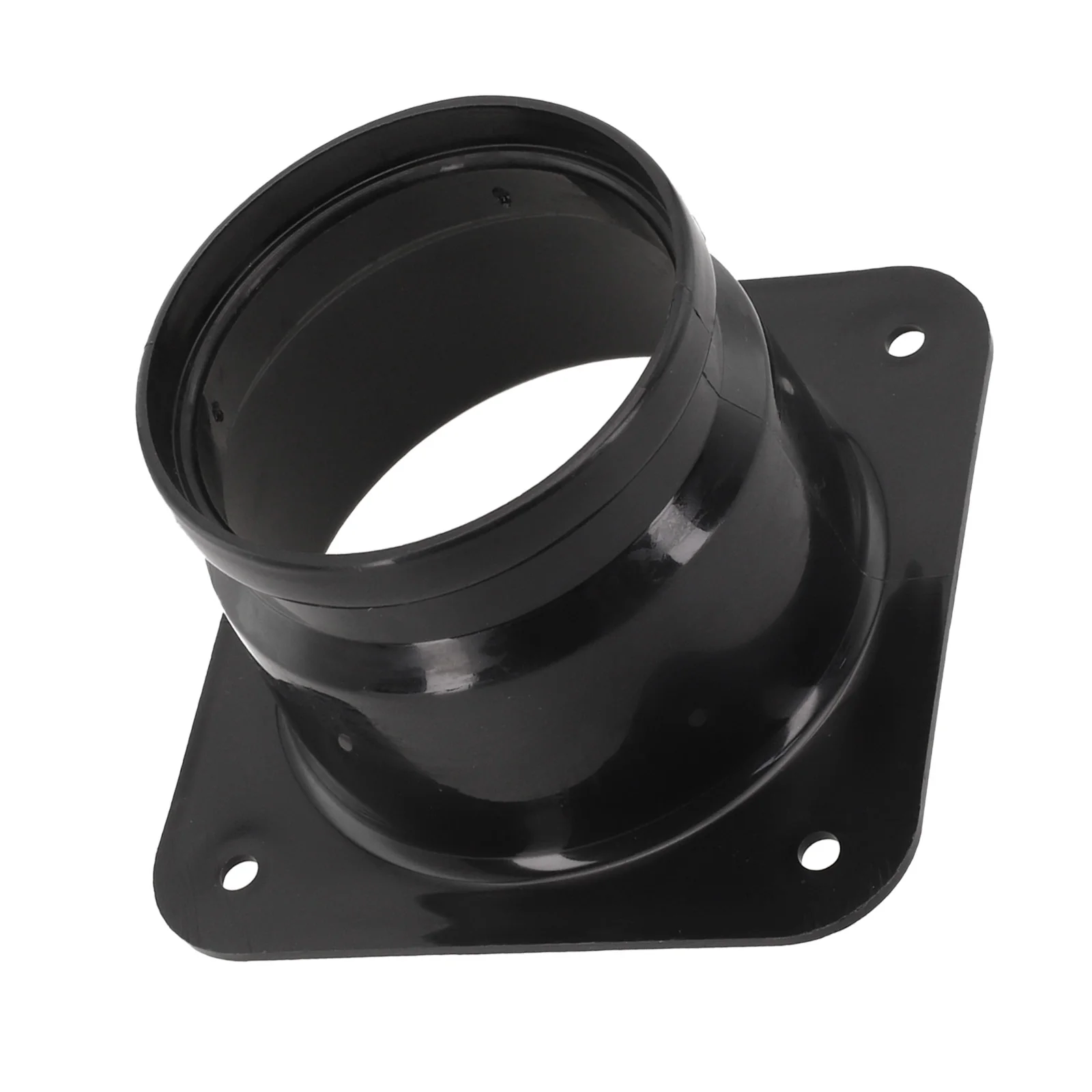 

Plastic Square To Round Flange Joint 75/100/125/150/200/250/300mm Versatile Pipe Connection Parts For Wall-mounted Ventilation