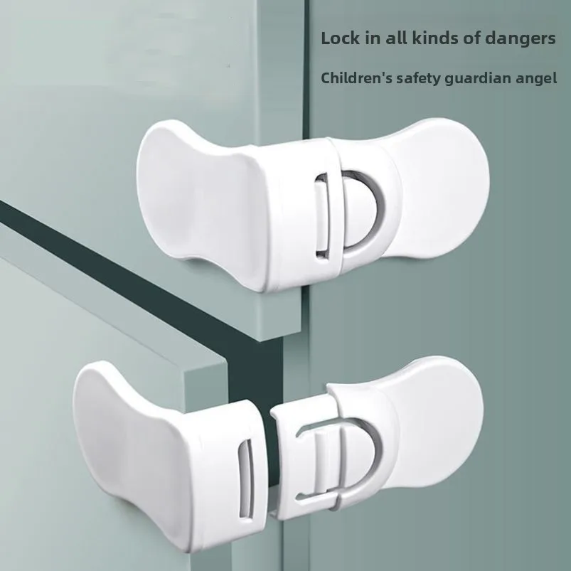 Right-Angle Drawer Lock, Key-Operated Anti-Theft, for Wardrobe/Cabinet, Home Safety Essential, in Stock Fast Ship