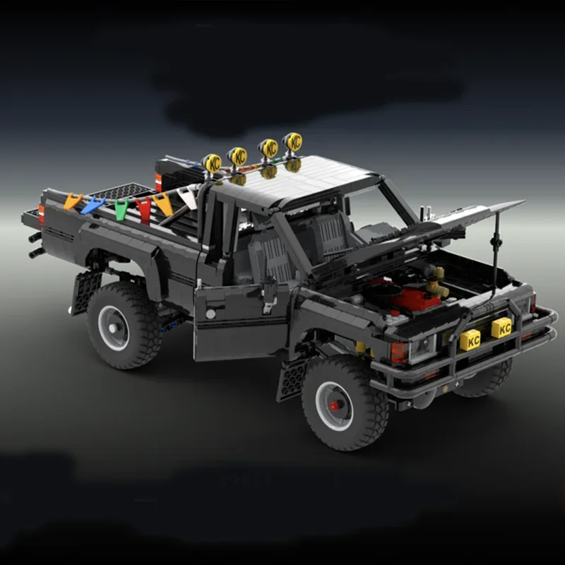 

3208 шт. MOC-238331 4x4 SR5 Xtracab Грузовик/Hilux Пикап DIY Креативная головоломка Строительные блоки Подарок