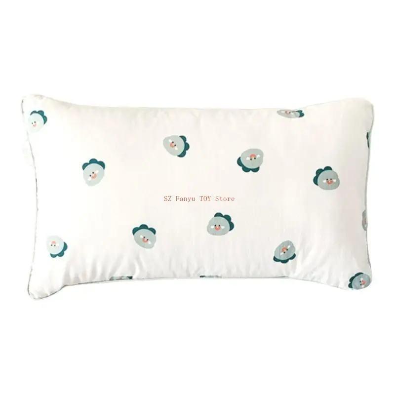 96GC Printed Animal Pattern Pillow Slip for Newborns Pillowcase Cotton Pillow Cover