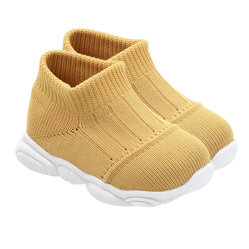 

1Pair Breathable Baby Prewalkers Anti-Slip Casual Infant Shoes Soft Sole Baby Walking Shoes Infant Prewalker Prewalker
