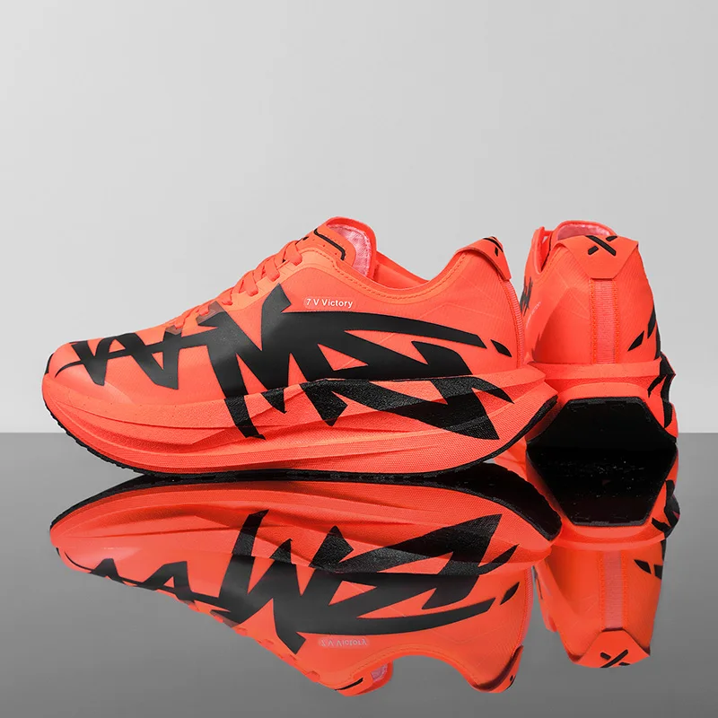 2026 Air Cushion Jogging Shoes Running Shoes Carbon Board Marathon Men Sports Breathable Lightweight Women's Nonskid Sneakers - view 2