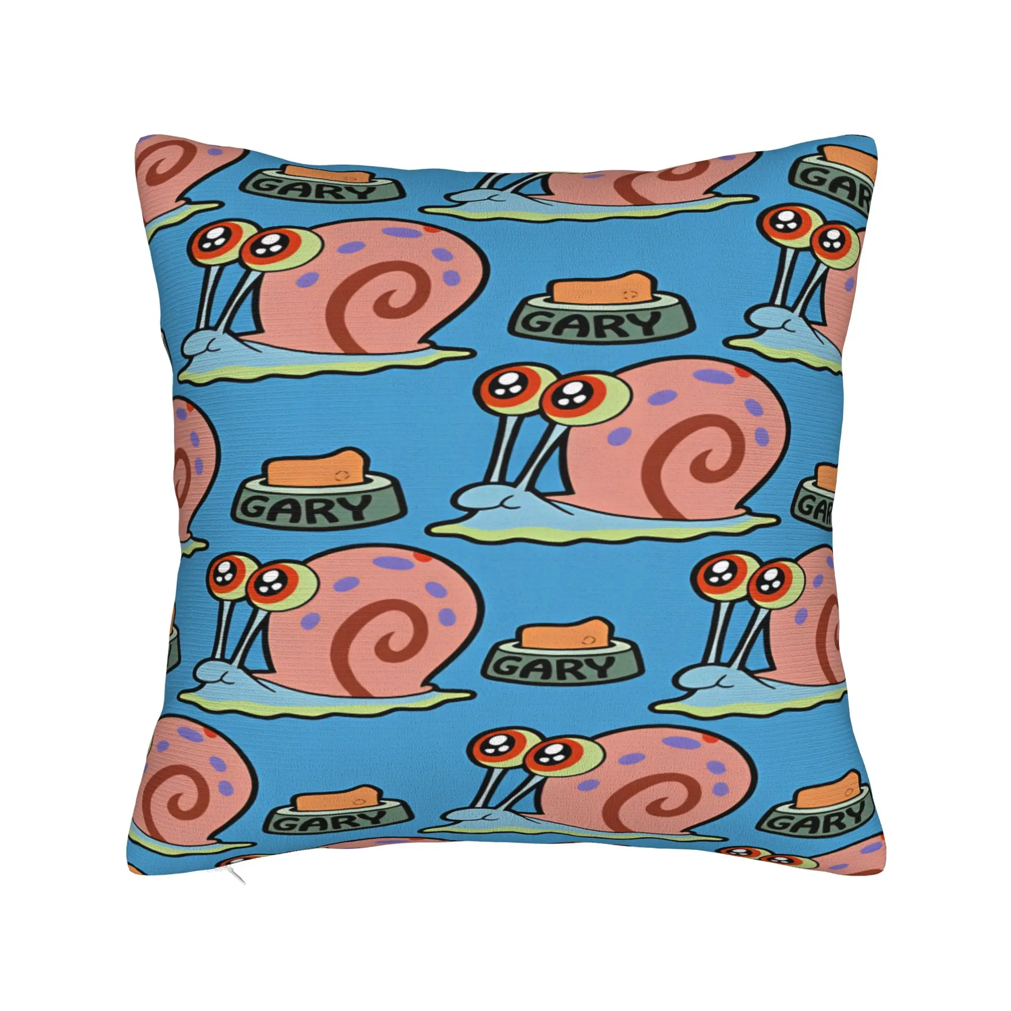 SpongeBobs Plankton  Pillow Case  Comfy Pillow Cover Morden Cushion Cover For Sofa Bedroom Home Decor