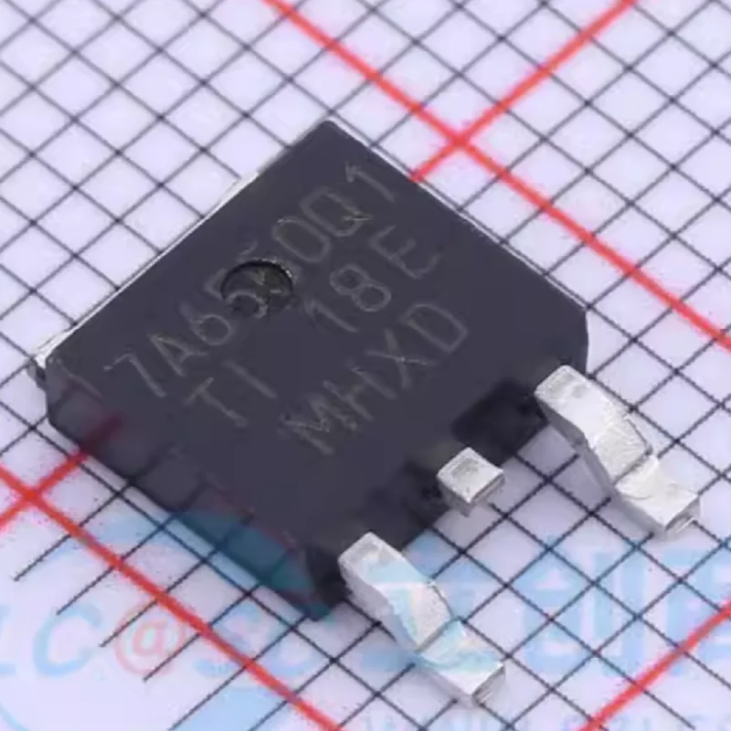 Integrated Circuits (ICs) TPS7A6550QKVURQ1 Linear Voltage Regulator IC Positive Fixed 1 Output 300mA TO-252-3