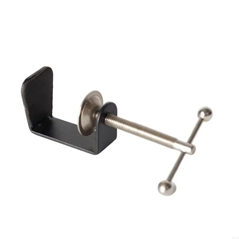 Q6PA Cantilever Magnifier Desk Bracket Clamp Aluminum Alloy Mount Holder Cantilever Bracket for Desktop Table Lamp