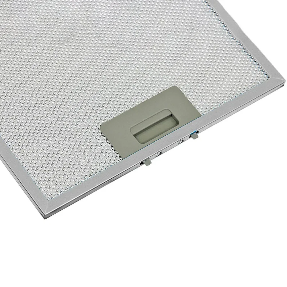 Silver Cooker Hood Filter Filter Extractor Lasting And Long Lasting Vent Filter X X Mm Aluminized Grease Filtration