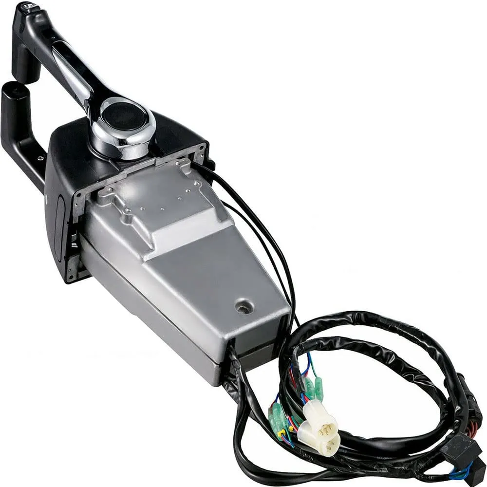 Ship Outboard Throttle Control Top Mount 704-48207-22 Vertical Double Belt Lift Switch