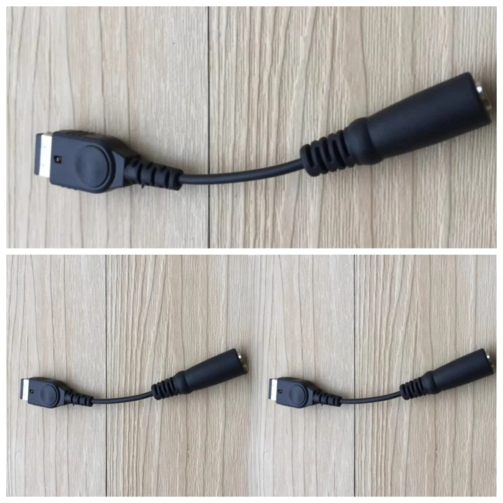 1000pcs 3.5mm Headset Converter Cable Earphone Plug Adapter Cord for GBA SP for GameBoy Advance SP