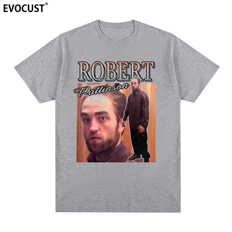 Robert Pattinson Standing Meme Funny T-shirt Vintage Rob Cotton Men T-shirt New TEE TSHIRT Womens Tops