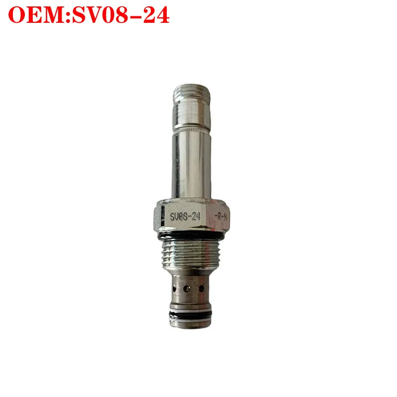 GOOD The SV08-24 hydraulic threaded cartridge solenoid valve core is suitable for excavator and construction machinery parts