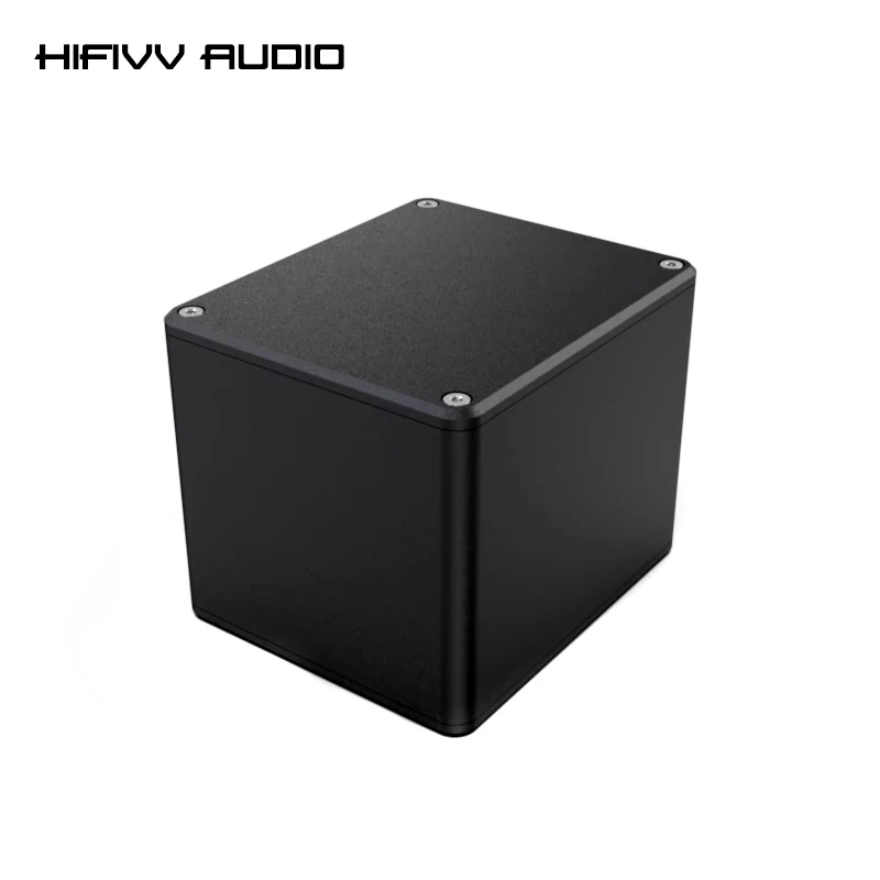 

Hifi DIY Case Square Transformer Cover Aluminum Amplifier Chassis Speaker Empty Column Housing Box Shell Shield Base 130*110*99