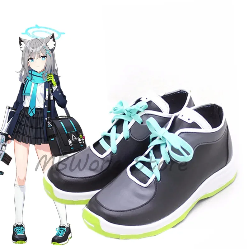 

Games Blue Archive Sunaookami Shiroko Cosplay Shoes Boot Sneaker Anime Role Play Halloween Carnival Christmas Party Outfit Props