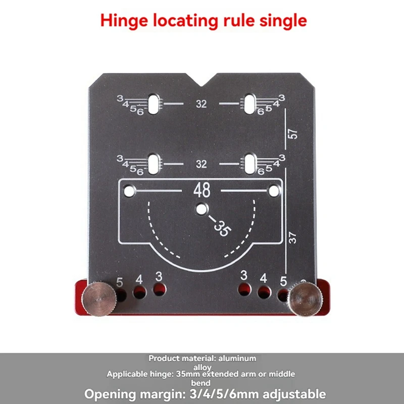 ABNO-35 мм шарнирный зажим, дверные шкафы, шаблон для скрытых петель, шаблон для отверстий, алюминиевый сплав, направляющая для сверла, локатор, инструмент для деревообработки