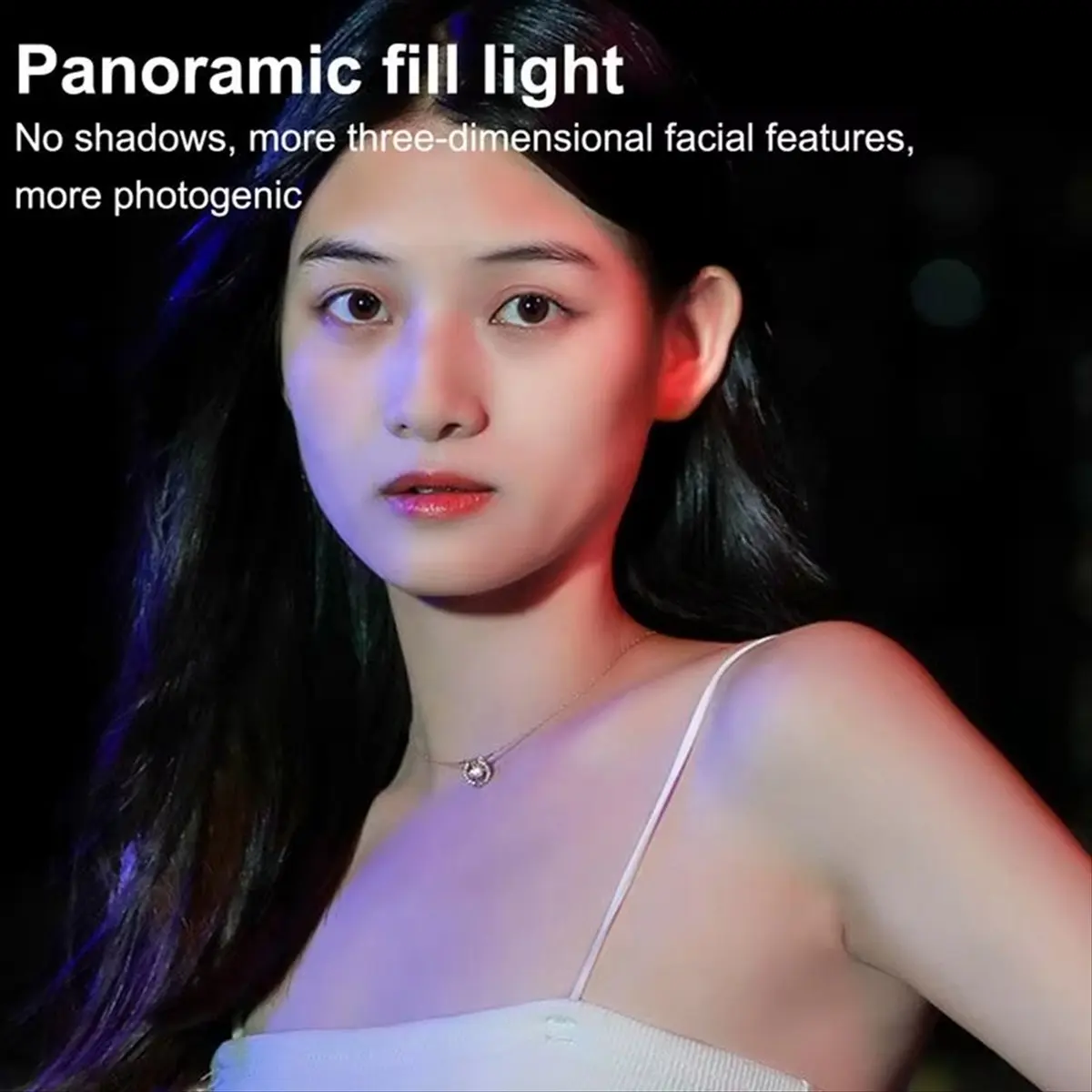 NEW LED Three-Color Phone Fill Light ,Mini Portable Pocket Light Selfie Handheld Photography Outdoor Soft Light