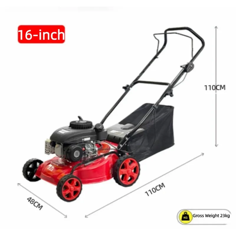 Self Propelled High Power Lawn Mower Grass Cutter Backyard Garden Yard Grass Trimming Maintenance Equipment