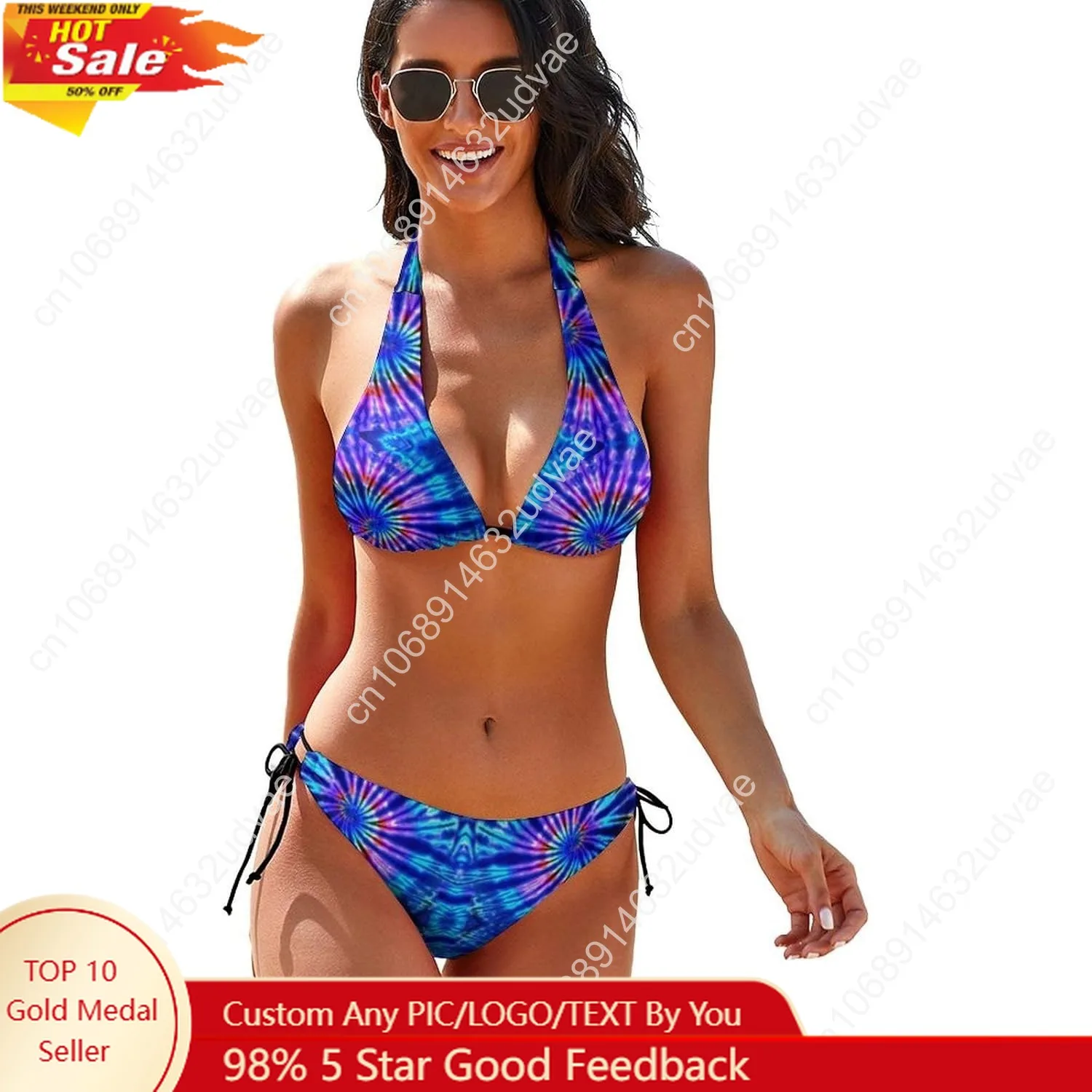 

Women's Two Piece Sexy Bikini Set Swimsuits Swimwear Modest Bathing Suits with Swimsuits for Women