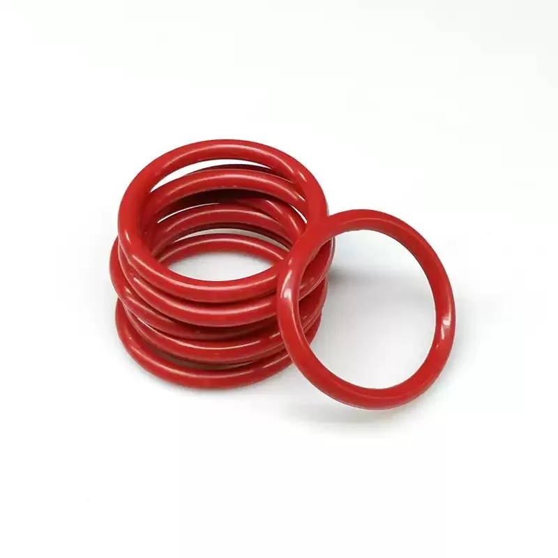 Leijiu Roter O-Ring Dicke CS 3/3,5/4/5mm Lebensmittelqualität Silikon-Dichtungsscheiben VMQ Wasserdichte Unterlegscheibe Außendurchmesser 10mm-90mm – Detail 3