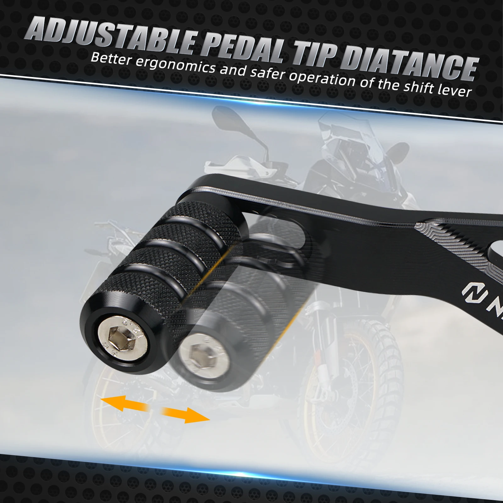 For BMW R1250GS R1200GS Gear Shift Lever R1250GS GSA 2019-2023 R1250GS Adventure 2019-2024 R 1200GS R1200GS Adventure 2013-2018 - Image 4