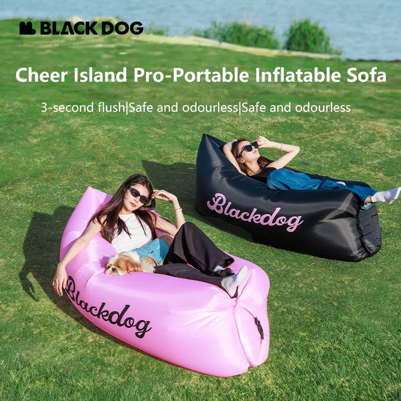 Blackdog Inflatable Sofa Bed Air Sofa for Home 840g Camping Ultralight Portable Beach Sofa Mattress Couch Sofa Chair