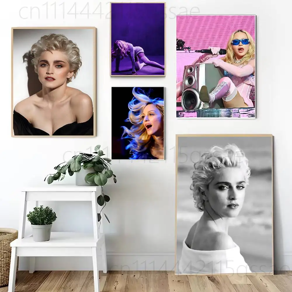 Confessions M-MadonnaS Singer Frameless Canvas Painting Decorative Art Printing Poster Image HomeBedroom Decoration Painting