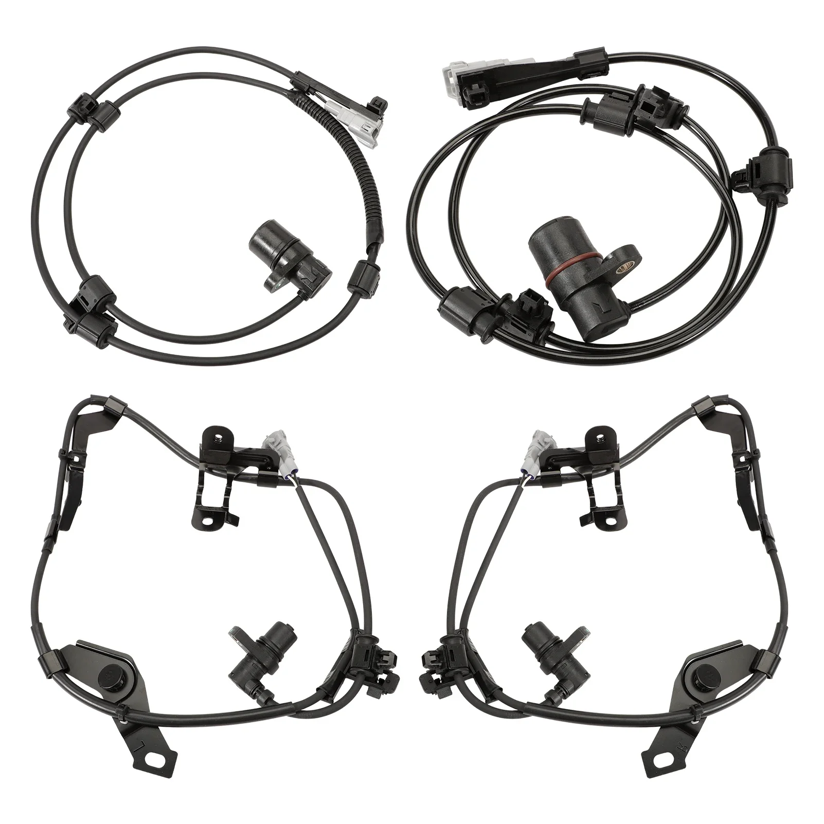 4 шт., жгут проводов датчика скорости колеса ABS 89543-35050 для 1996-2002 4Runner, передняя, задняя, левая и правая сторона 89545-35030