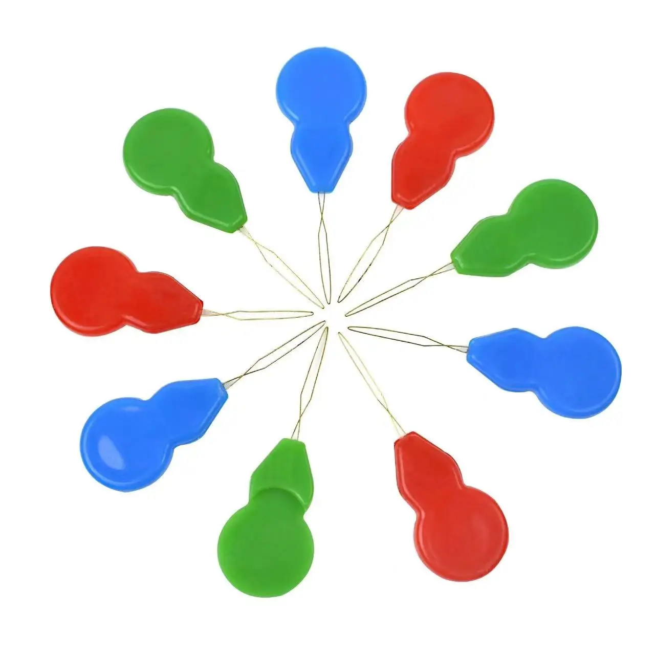 3/5 스레더 빠른 리드 간단한 플라스틱 매화 조롱박 유형 금속 시트 스레딩 도구, 무작위 색상 