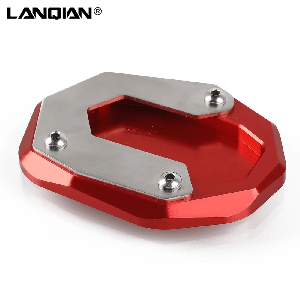 Motorcycle CNC Side Stand Enlarger Kickstand Enlarge Plate Pad For ducati scrambler sixty2 flat track pro Classic Urban Enduro