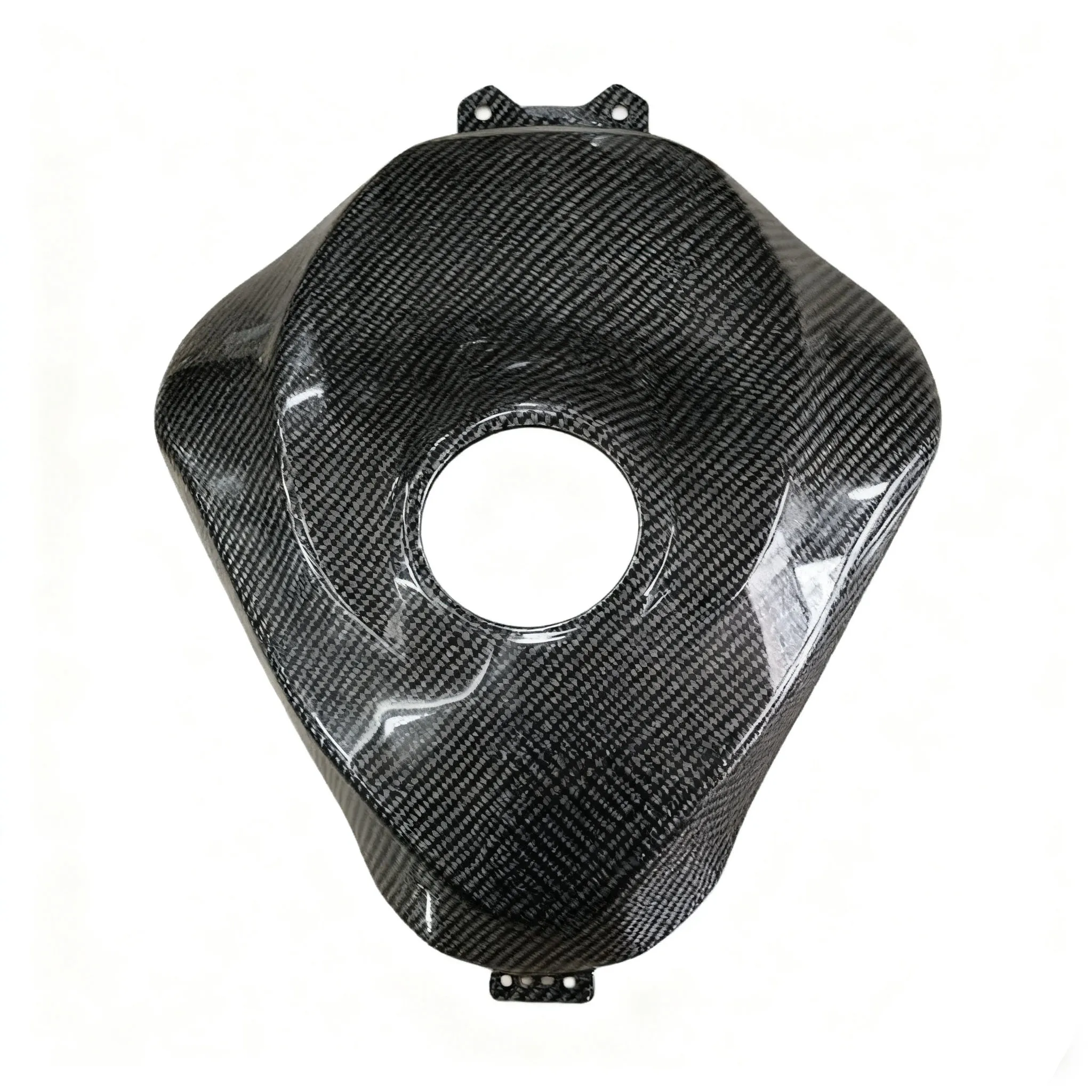 ABS Carbon Fiber Color Motorcycle Fairing Cowling Panel for KAWASAKI NINJA ZX6R 636 2019-2022 Tank Gas Cover Fuel Protector