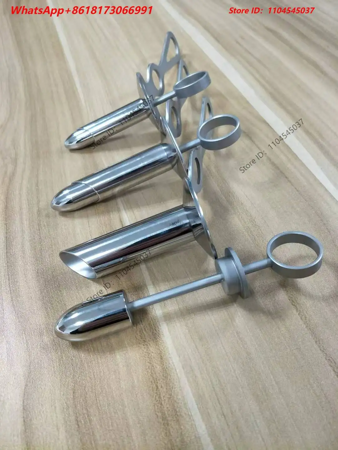 1PCS Anal mirror tube oblique stainless steel anorectal instrument anal retractor anal speculum dilator