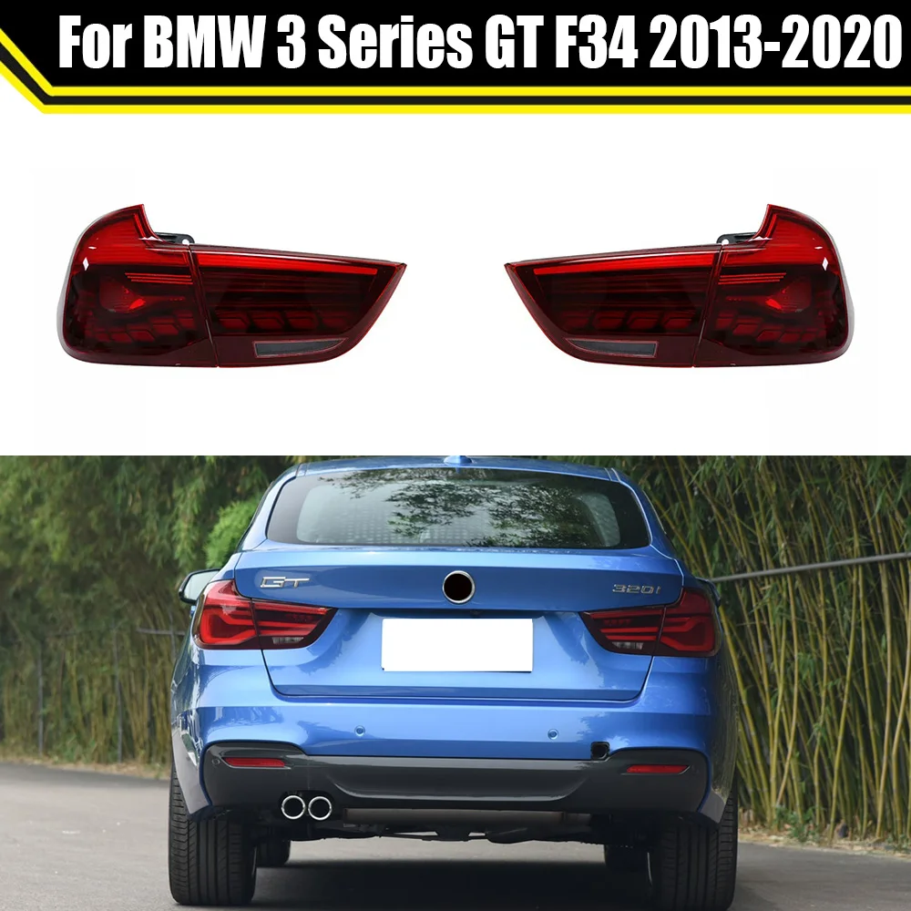 

Car Styling Tail Lights Taillight For BMW 3 Series GT F34 2013-2020 Rear Lamp + Dynamic Turn Signal + Reverse + Brake LED Lamp