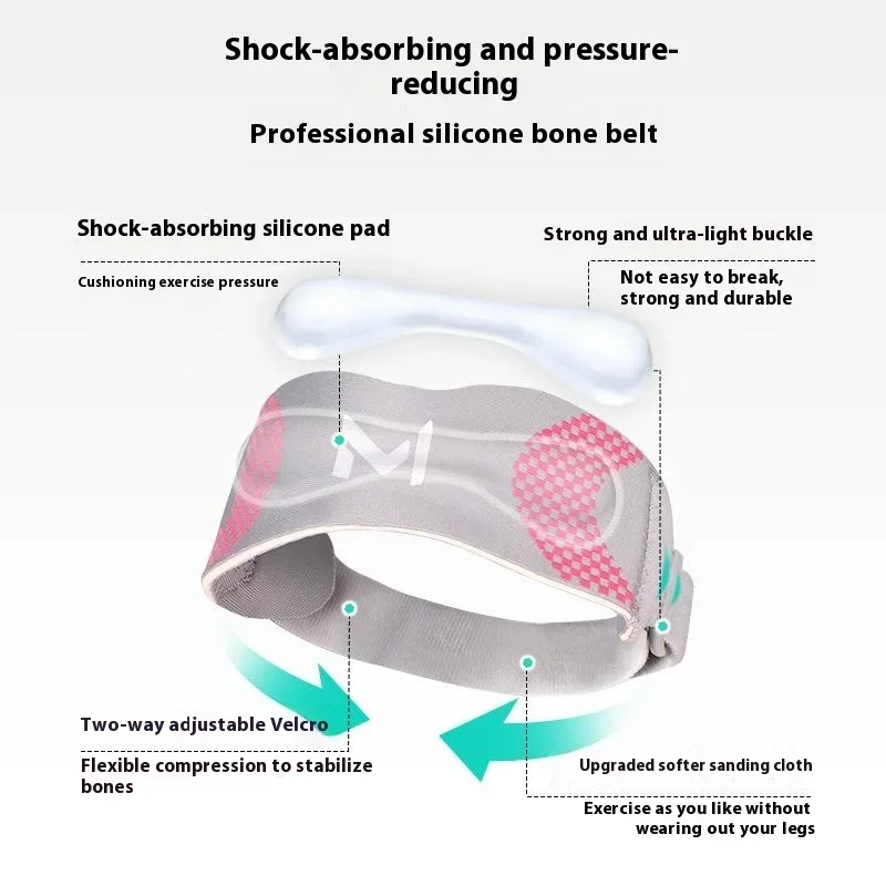 الرضفة الرضفة الفرقة قابل للتعديل هلام السيليكا وتر الركبة حزام حامي الركبة وسادة تشغيل الرياضة ركوب الدراجات الركبة الدعم