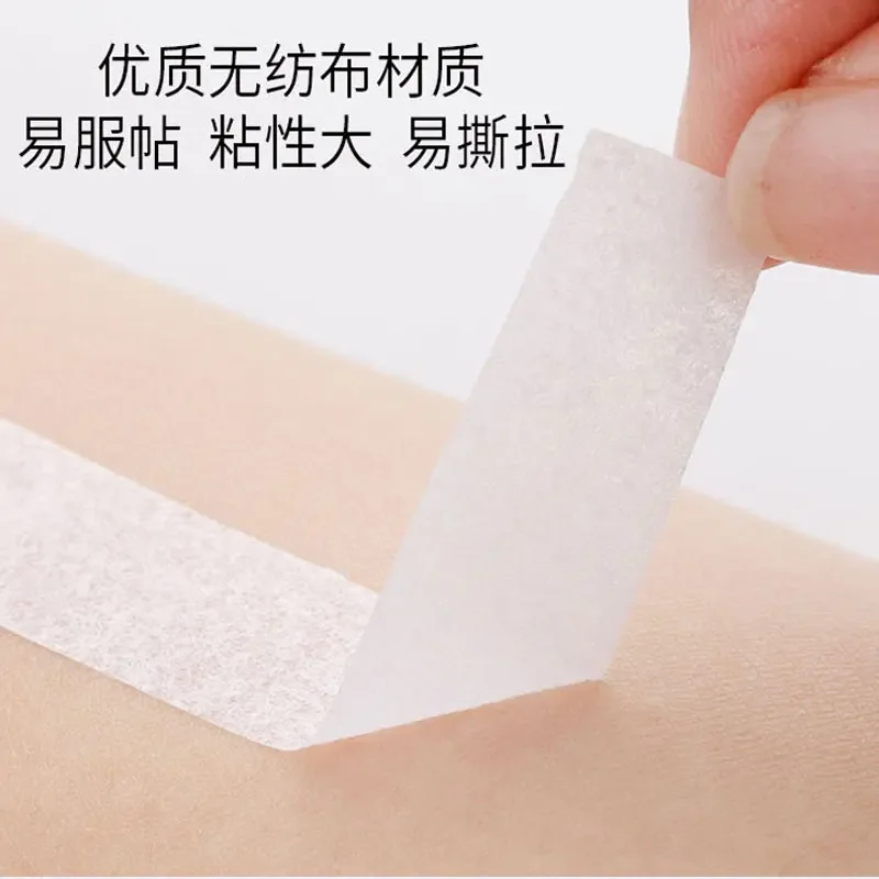 5 rollos de cinta de extensión de pestañas transpirable, sin pelusa, almohadillas debajo de los ojos, pestañas injertadas, parches adhesivos no tejidos, herramientas de maquillaje