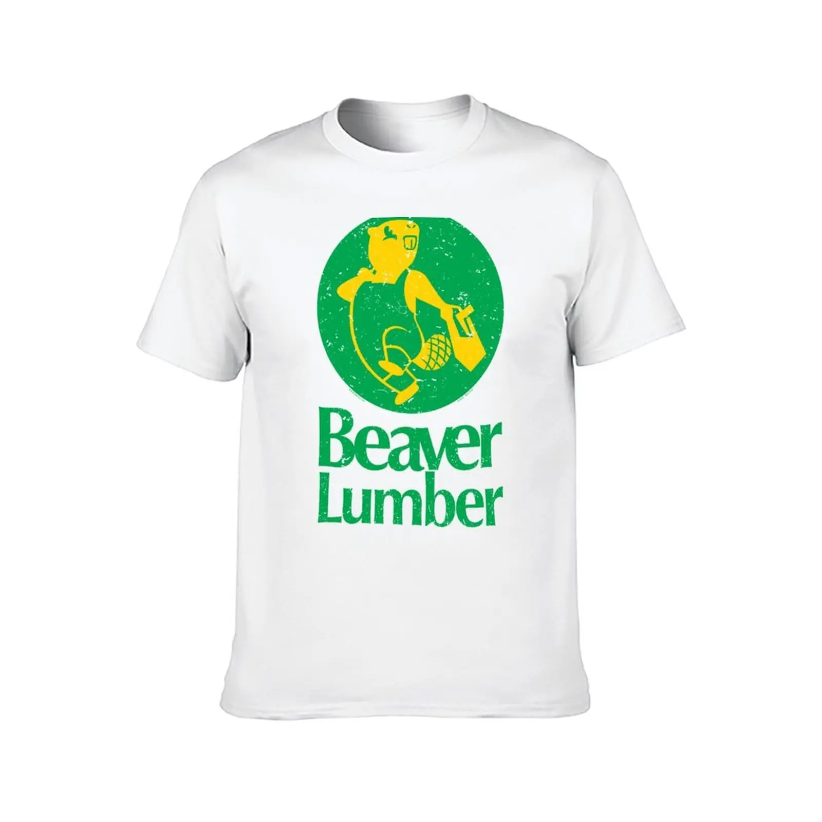 Beaver Lumber (worn) [Roufxis - RB] T-Shirt man t shirt heavy cotton t shirt custom print T-Shirt