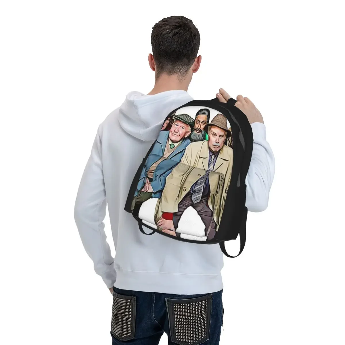 Still Game Crew, The Clansman Student Backpack School Bag Hiking Travel Daypack for Men Women Bookbag Shoulder Bags