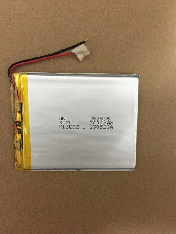 Nova Borá Quente 377595 357595   3.7V 7 polegadas Tablet PC célula ultrafina HKC M70 célula de íon-lítio recarregável de alta capacidade