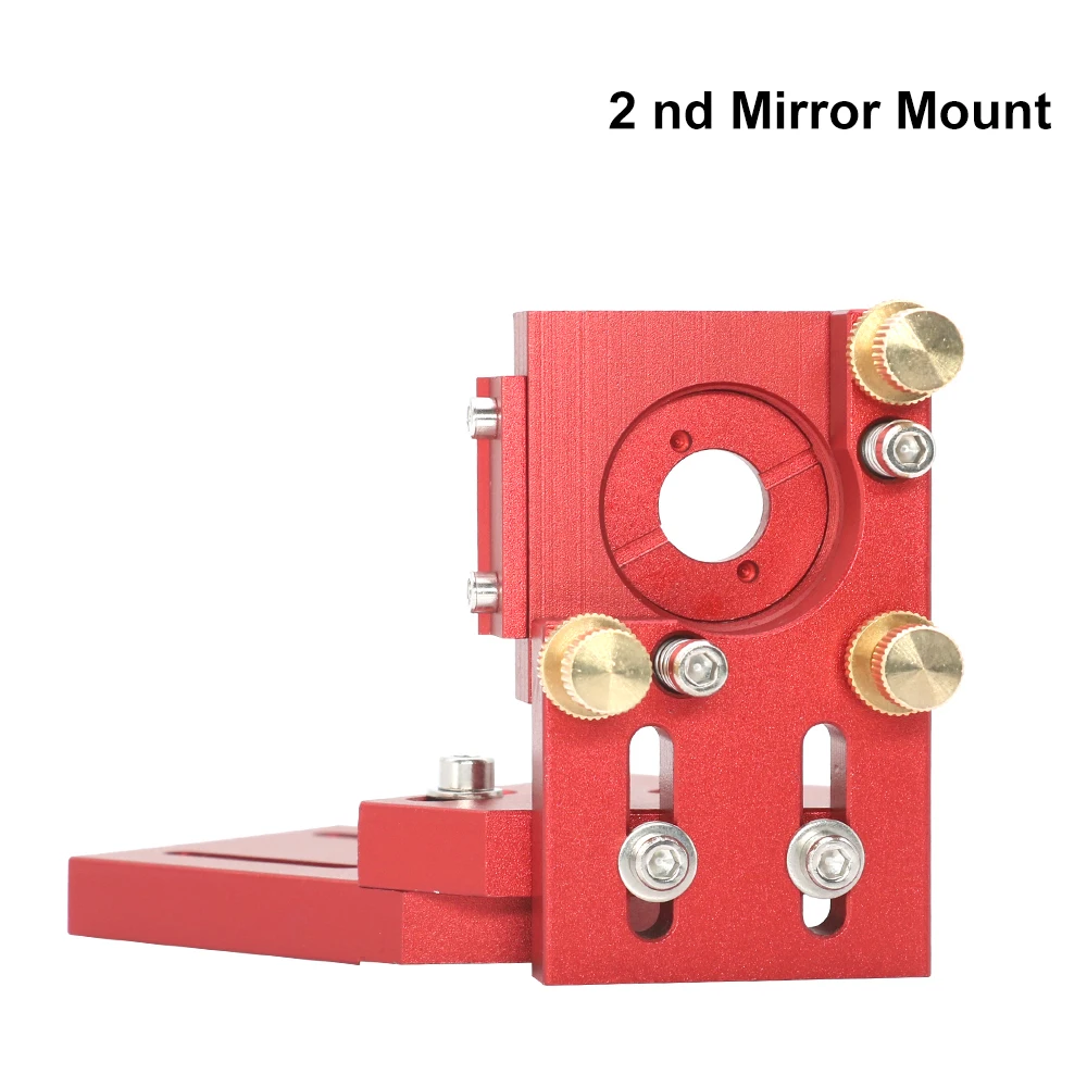 HAOJIAYI CO2 segundo espejo rojo de montaje de espejo 25mm montaje Integrativo para máquina de corte Lase