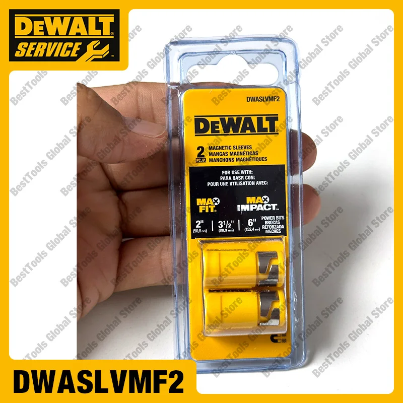 DEWALT DWASLVMF2 MAXFIT Magnetic Bit Sleeve Set