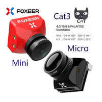 Foxeer Mini Cat / Micro Cat 3 1200TVL Starlight 0.00001Lux FPV Camera Low Latency Low Noise FPV Camera For RC FPV Racing Drone