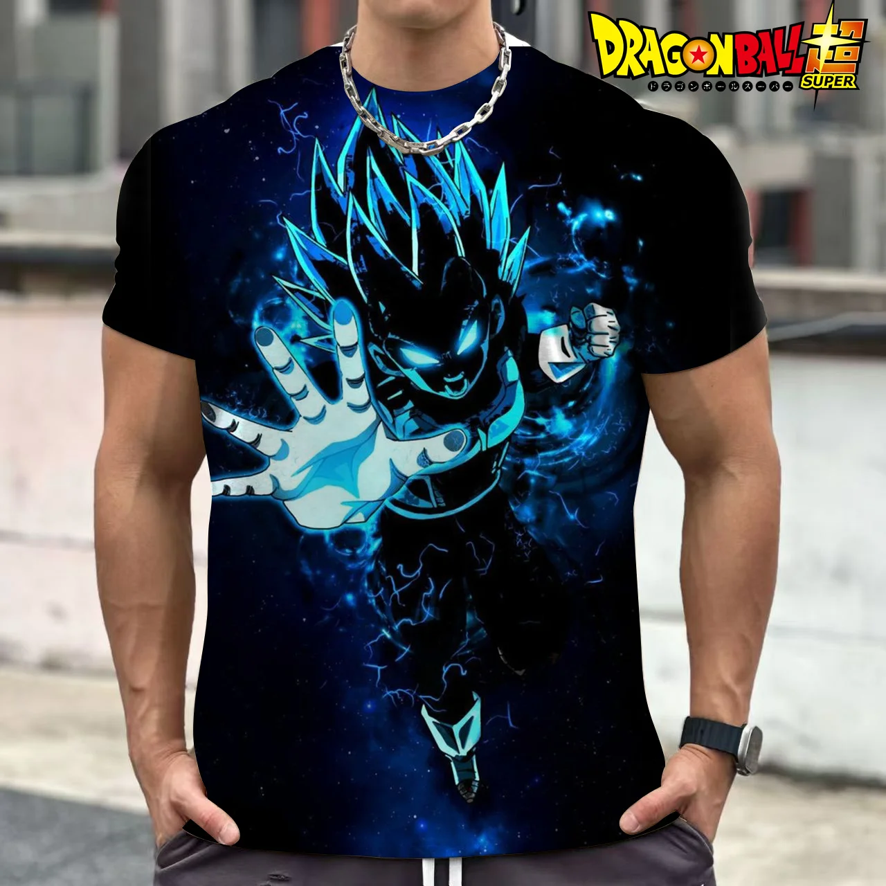 

T Shirts Cosplay Vegeta Men Shirt Men's T-shirt T-shirts Super Saiya Tops Streetwear Fashion Goku 2025 Clothing 100-5XL
