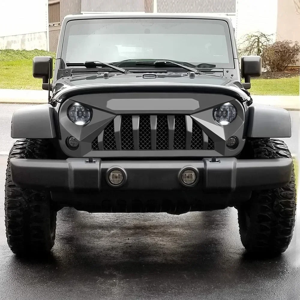 Gladiator Vader Matte Black Grille For 2007-2018 Jeep Wrangler JK