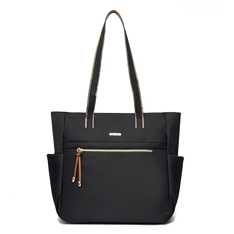 

2025 New Oxford Cloth Shoulder Bag Women's Commuter Office Large Capacity Tote Bag Women's Bag New Large