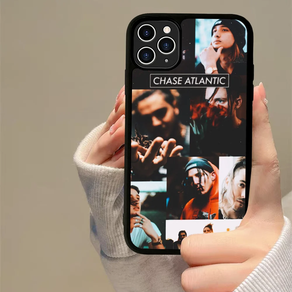 Chase Atlantic Music Group Phone Case Silicone PC+TPU For Samsung S10 20 30 22 23 24 Plus Lite Ultra Cover