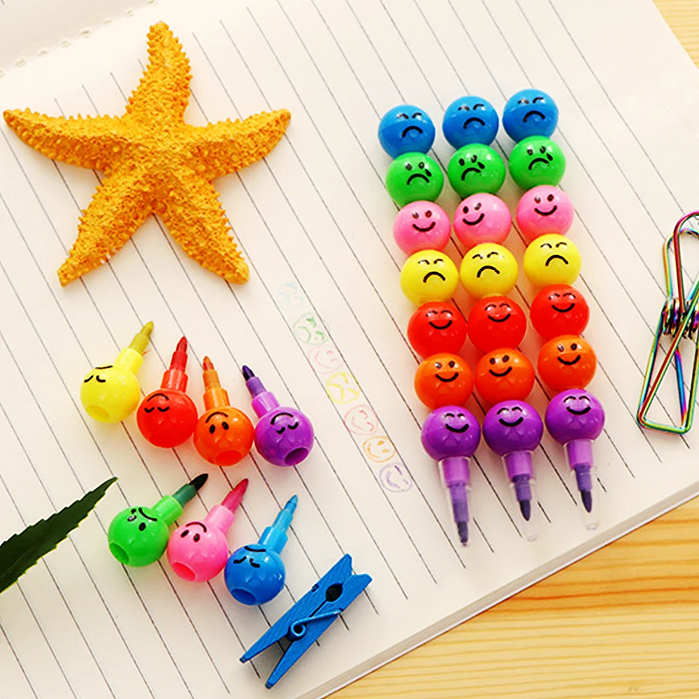 10 قطعة مصاصة بنة تلوين/قلم رصاص الكتابة على الجدران القلم للأطفال حفلة عيد ميلاد تفضل الطالب العودة إلى المدرسة الهدايا