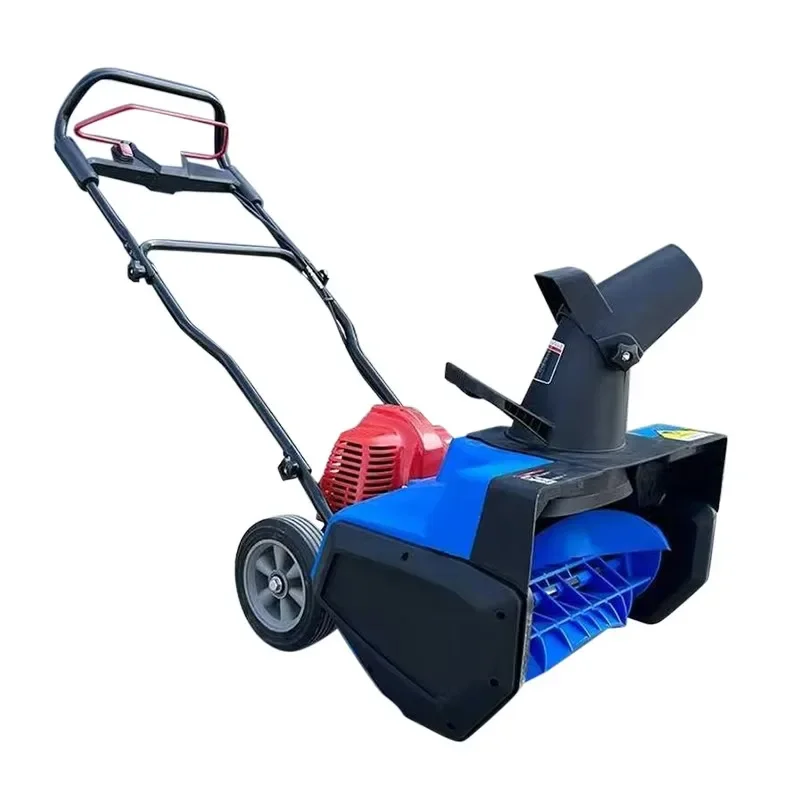 Snow Blower Industrial-Grade Petrol Hand Push Snow Thrower Outdoor Snow Sweeper