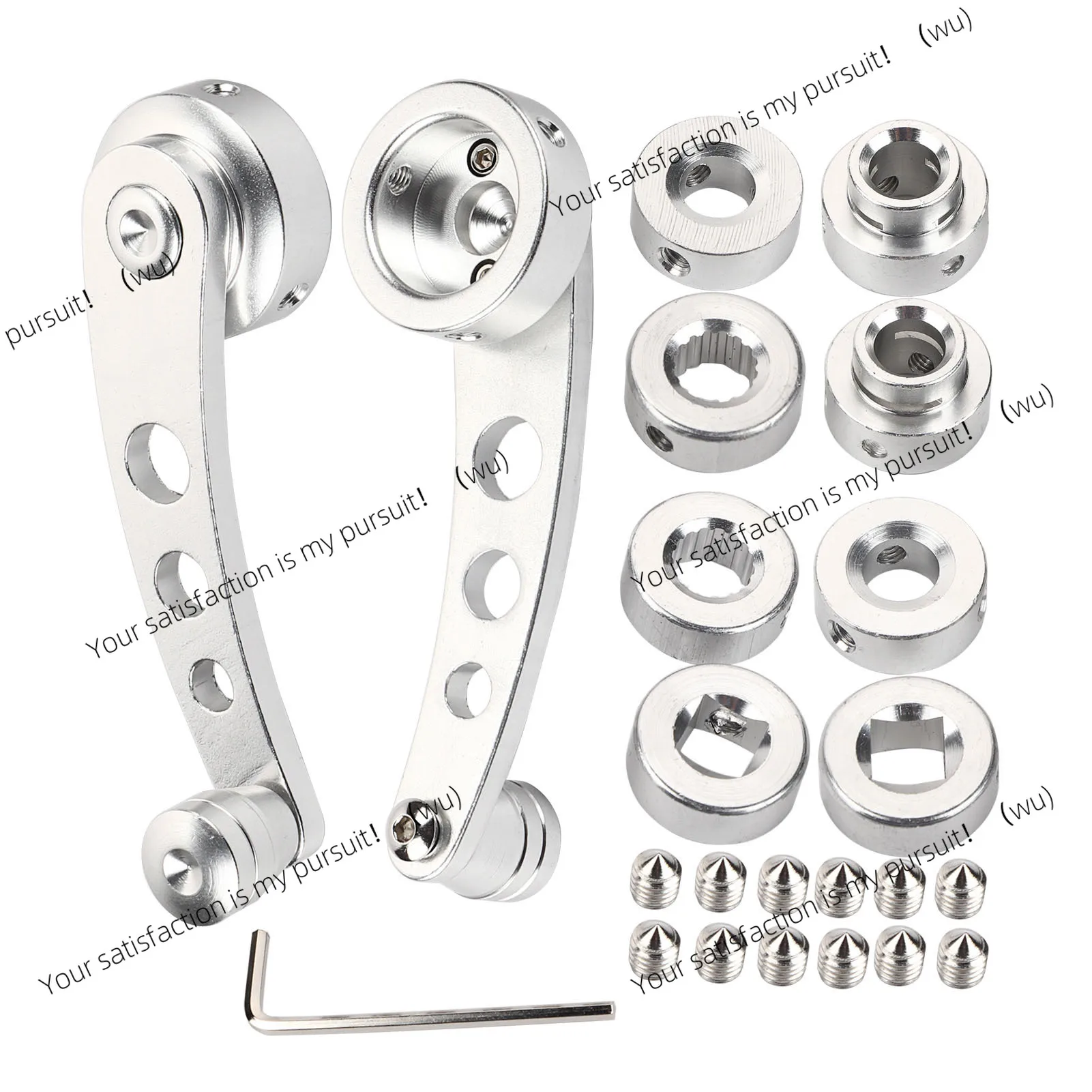 2pcs Car Interior Manual Door Window Winder Riser Handle Crank Replacement Truck Auto Accessories for Chevrolet Classic Car