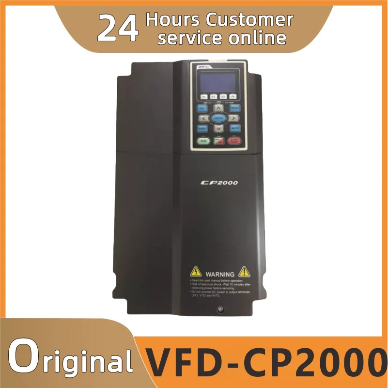 

100% test VFD-CP2000 inverter VFD185CP43B-21 three-phase 380V 18.5KW 25HP AC380-480V 600HZ