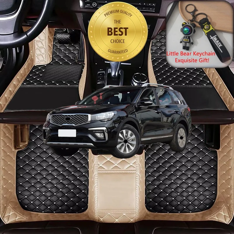 

Customized Fit for Kia KX7 2016-2021 Car Floor Mats Car Accessories Tailored Luxury Auto Carpet Liner Mats Left/Right-hand Drive