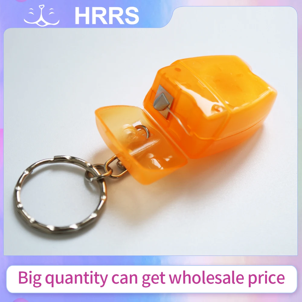 5 pçs fio dental portátil com chaveiro dentes cuidados orais fio cores aleatórias